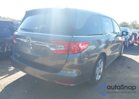 2019 Honda Odyssey Ex-L z USA, uszkodzony, nr VIN 5FNRL6H71KB101877